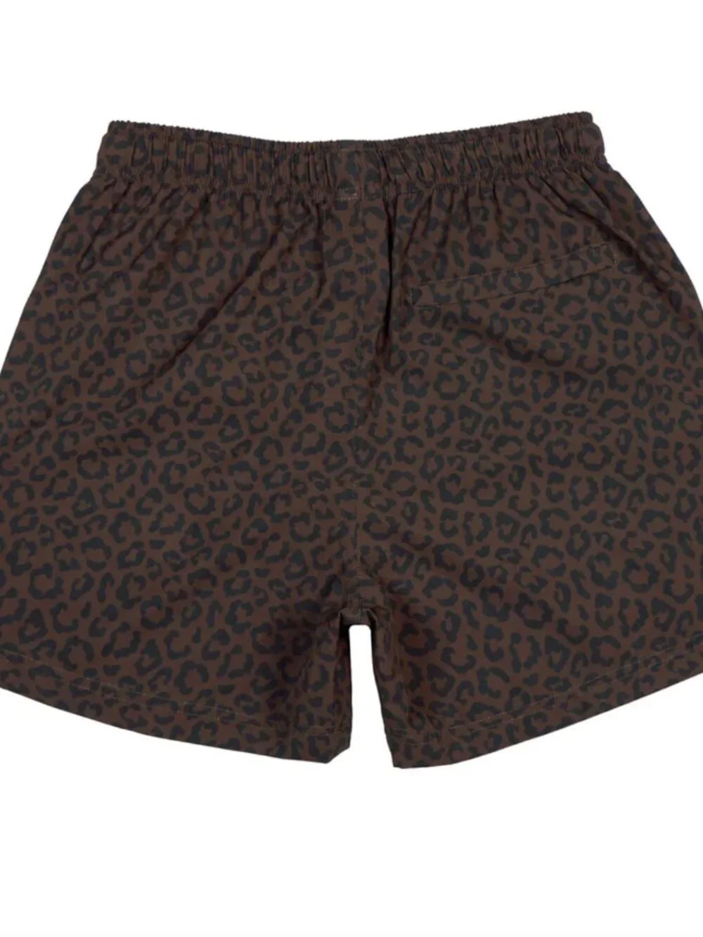 Cove Brown Leopard Shorts, 30W, 5